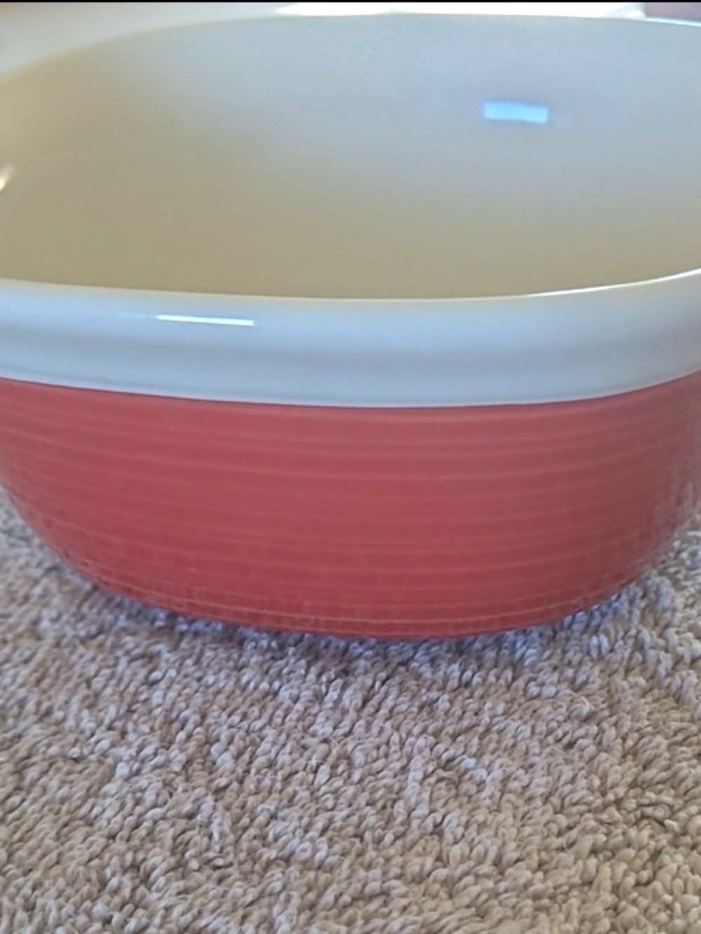 Corningware Etch Red 20 Oz. Casserole